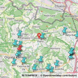 Mappa Via Francesco Petrarca, 22041 Colverde CO, Italia (3.224)