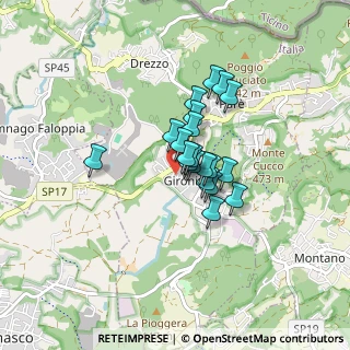Mappa Via Francesco Petrarca, 22041 Colverde CO, Italia (0.519)