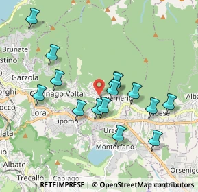 Mappa Via della Liberazione, 22038 Tavernerio CO, Italia (1.74467)