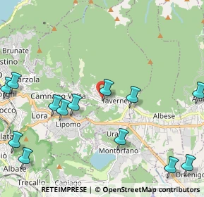 Mappa Via della Liberazione, 22038 Tavernerio CO, Italia (2.72923)