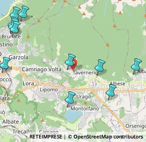 Mappa Via della Liberazione, 22038 Tavernerio CO, Italia (3.07083)
