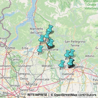 Mappa Via San Martino, 23801 Calolziocorte LC, Italia (10.47938)
