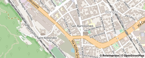 Mappa Como