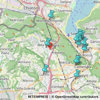 Mappa Via Fittavolo, 22020 San Fermo della Battaglia CO, Italia (2.41692)