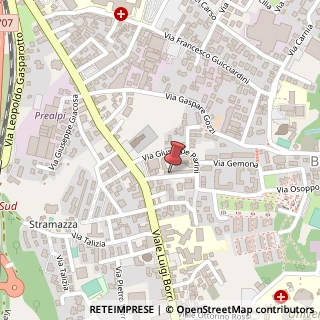 Mappa Via Giuseppe Giusti, 7, 21100 Varese, Varese (Lombardia)