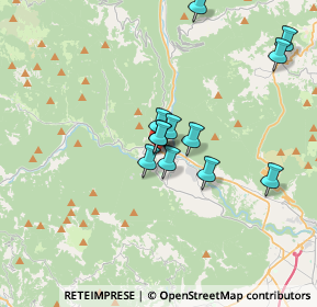 Mappa Via Stazione, 36011 Arsiero VI, Italia (2.895)