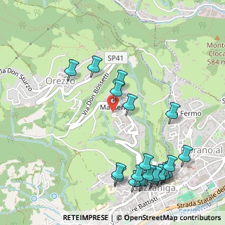 Mappa Via Montessori Maria, 24025 Gazzaniga BG, Italia (0.6385)
