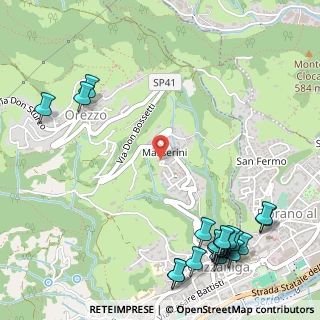 Mappa Via Montessori Maria, 24025 Gazzaniga BG, Italia (0.7855)