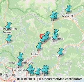 Mappa Via Montessori Maria, 24025 Gazzaniga BG, Italia (9.142)