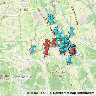 Mappa Via Menegoni, 31010 Fonte TV, Italia (0.76552)