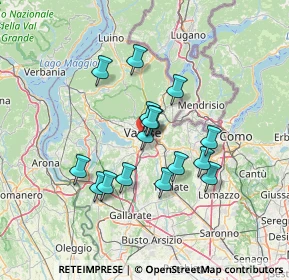 Mappa Via Giovanni Pascoli, 21100 Varese VA, Italia (11.05063)