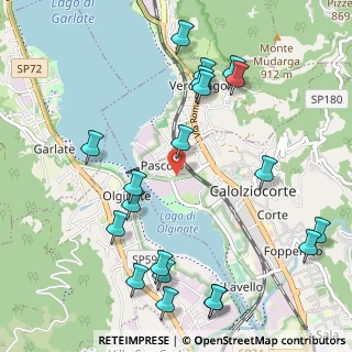 Mappa Via Mazzini angolo Via De Gasperi, 23801 Calolziocorte LC, Italia (1.2575)