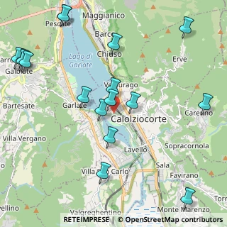 Mappa Via Mazzini angolo Via De Gasperi, 23801 Calolziocorte LC, Italia (2.60529)