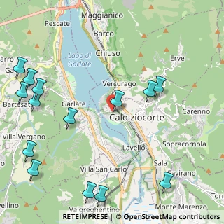 Mappa Via Mazzini angolo Via De Gasperi, 23801 Calolziocorte LC, Italia (2.9)