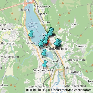 Mappa Via Mazzini angolo Via De Gasperi, 23801 Calolziocorte LC, Italia (0.86053)