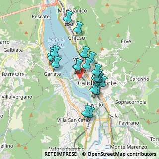 Mappa Via Mazzini angolo Via De Gasperi, 23801 Calolziocorte LC, Italia (1.3345)