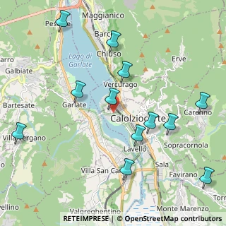 Mappa Via Mazzini angolo Via De Gasperi, 23801 Calolziocorte LC, Italia (2.35)