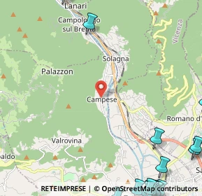 Mappa Via Abate Ponzio di Cluny, 36061 Bassano del Grappa VI, Italia (4.0885)