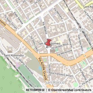 Mappa Via Milano, 150, 22100 Como, Como (Lombardia)