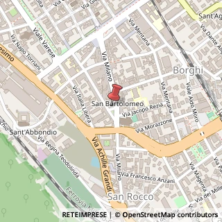 Mappa Via Milano, 138, 22100 Como, Como (Lombardia)