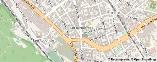 Mappa Como