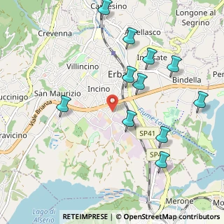 Mappa Via Alfonso Lamarmora, 22036 Erba CO, Italia (1.09)