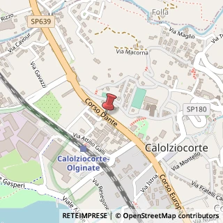 Mappa Corso Dante, 29, 23801 Calolziocorte, Lecco (Lombardia)