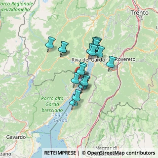 Mappa Via 4 Novembre, 25010 Limone Sul Garda BS, Italia (9.7665)