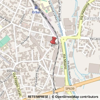 Mappa Via Mazzini, 5, 22036 Erba, Como (Lombardia)