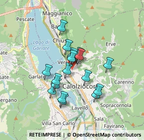 Mappa Via S. Gerolamo, 23808 Vercurago LC, Italia (1.26889)