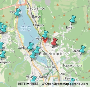 Mappa Via S. Gerolamo, 23808 Vercurago LC, Italia (2.662)