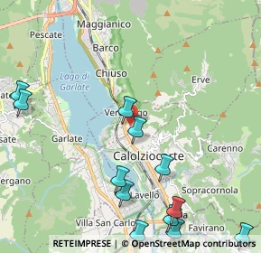 Mappa Via S. Gerolamo, 23808 Vercurago LC, Italia (2.72083)