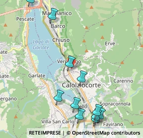 Mappa Via S. Gerolamo, 23808 Vercurago LC, Italia (2.58636)