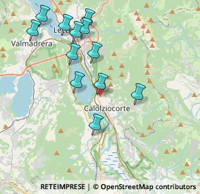 Mappa Via S. Gerolamo, 23808 Vercurago LC, Italia (4.0025)