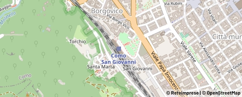 Mappa Como