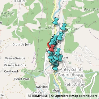 Mappa Località Filey, 11020 Antey-Saint-André AO, Italia (0.23929)