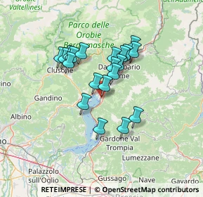 Mappa Via Guglielmo Marconi, 25055 Pisogne BS, Italia (10.7055)