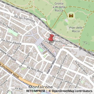 Mappa Corso del Popolo, 23, 34074 Monfalcone, Gorizia (Friuli-Venezia Giulia)