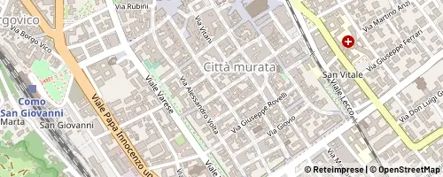 Mappa Como