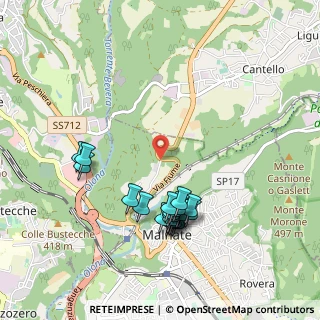 Mappa Via Baraggia, 21046 Malnate VA, Italia (0.9655)