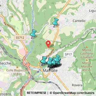 Mappa Via Baraggia, 21046 Malnate VA, Italia (0.9)