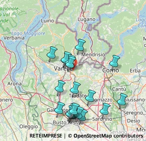 Mappa Via Baraggia, 21046 Malnate VA, Italia (15.5715)