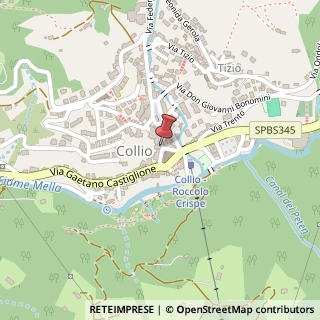 Mappa Piazza Marconi, 14, 25060 Collio, Brescia (Lombardia)