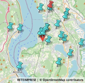 Mappa Via Vecchia Varesina, 21027 Ispra VA, Italia (4.017)