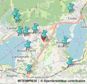 Mappa Via del Brughetto, 23861 Cesana Brianza LC, Italia (2.27818)