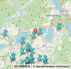 Mappa Via del Brughetto, 23861 Cesana Brianza LC, Italia (5.632)