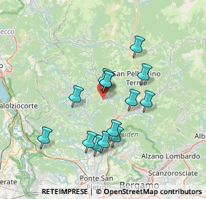 Mappa Piazza Santa Eurosia, 24012 Val Brembilla BG, Italia (5.96714)