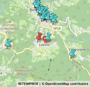 Mappa Piazza Santa Eurosia, 24012 Val Brembilla BG, Italia (1.099)
