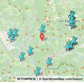 Mappa Piazza Santa Eurosia, 24012 Val Brembilla BG, Italia (5.3965)