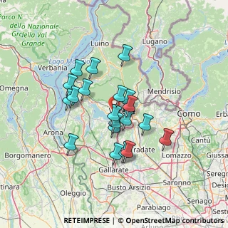 Mappa Via Renato Simoni, 21100 Varese VA, Italia (11.077)